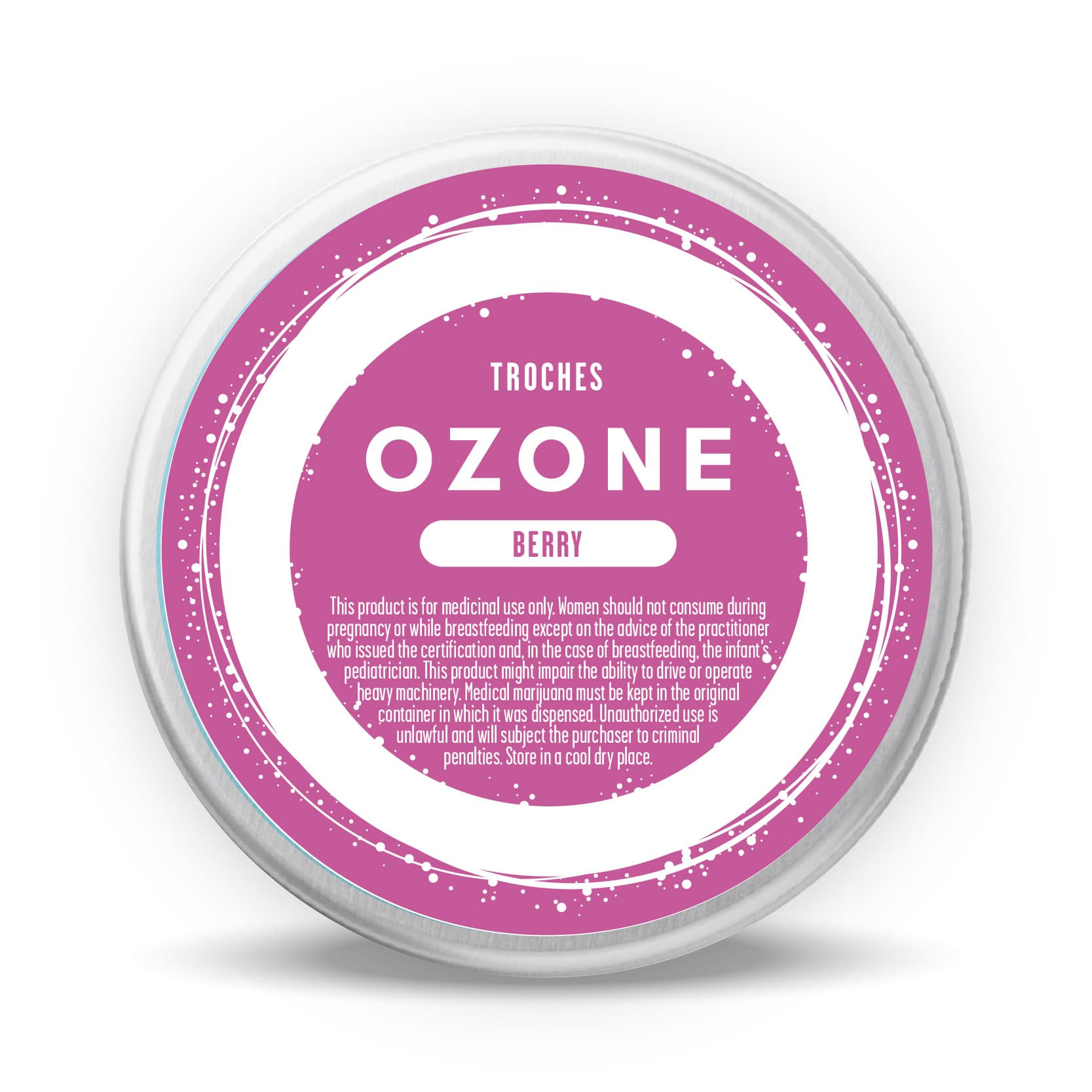 OZONE Berry Troches 50mg | 2 Pack