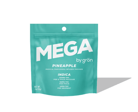 Grön Pineapple - MEGA | Troche | 50mg/2pk