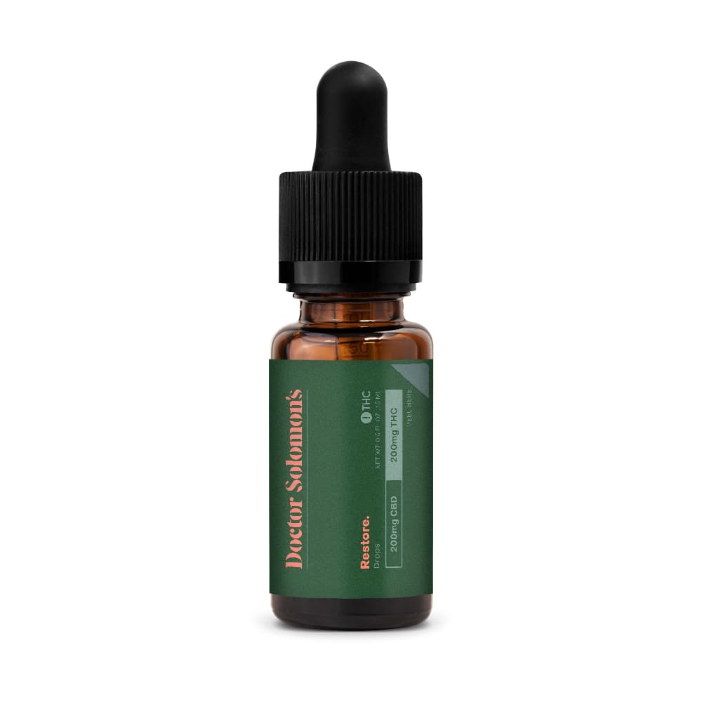 Doctor Solomon's Restore | 200mg THC : 200mg CBD | 15ml