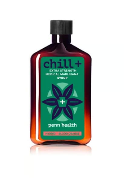 Penn Health Blood Orange Chill+ Syrup 400mg Tinctures