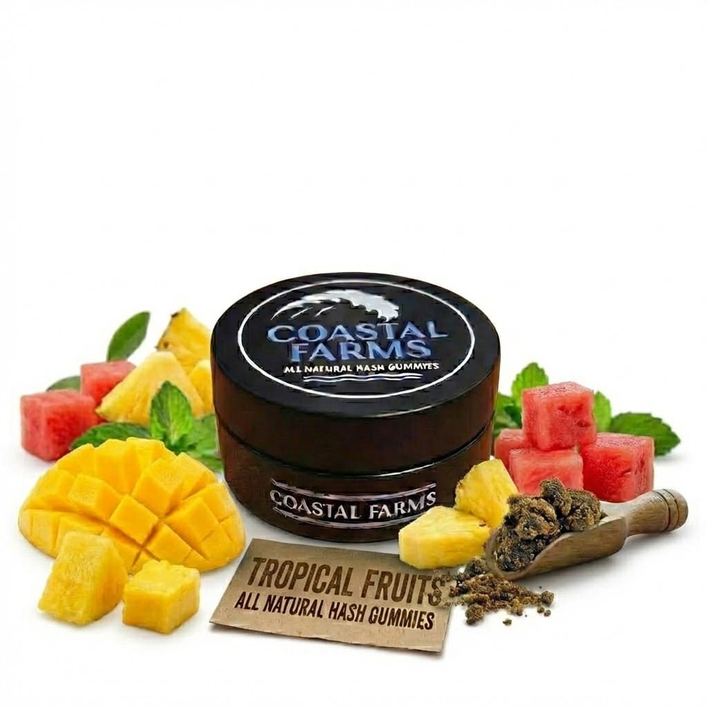 Coastal Farms Tropical Fruits | Sativa Fruit Chews | 20pk