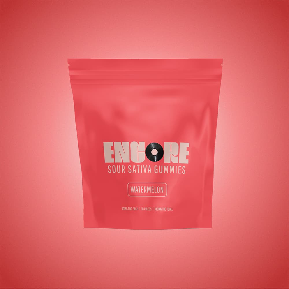 Encore Edibles Encore Sour Watermelon II (S) Gummies 10mg 10pk