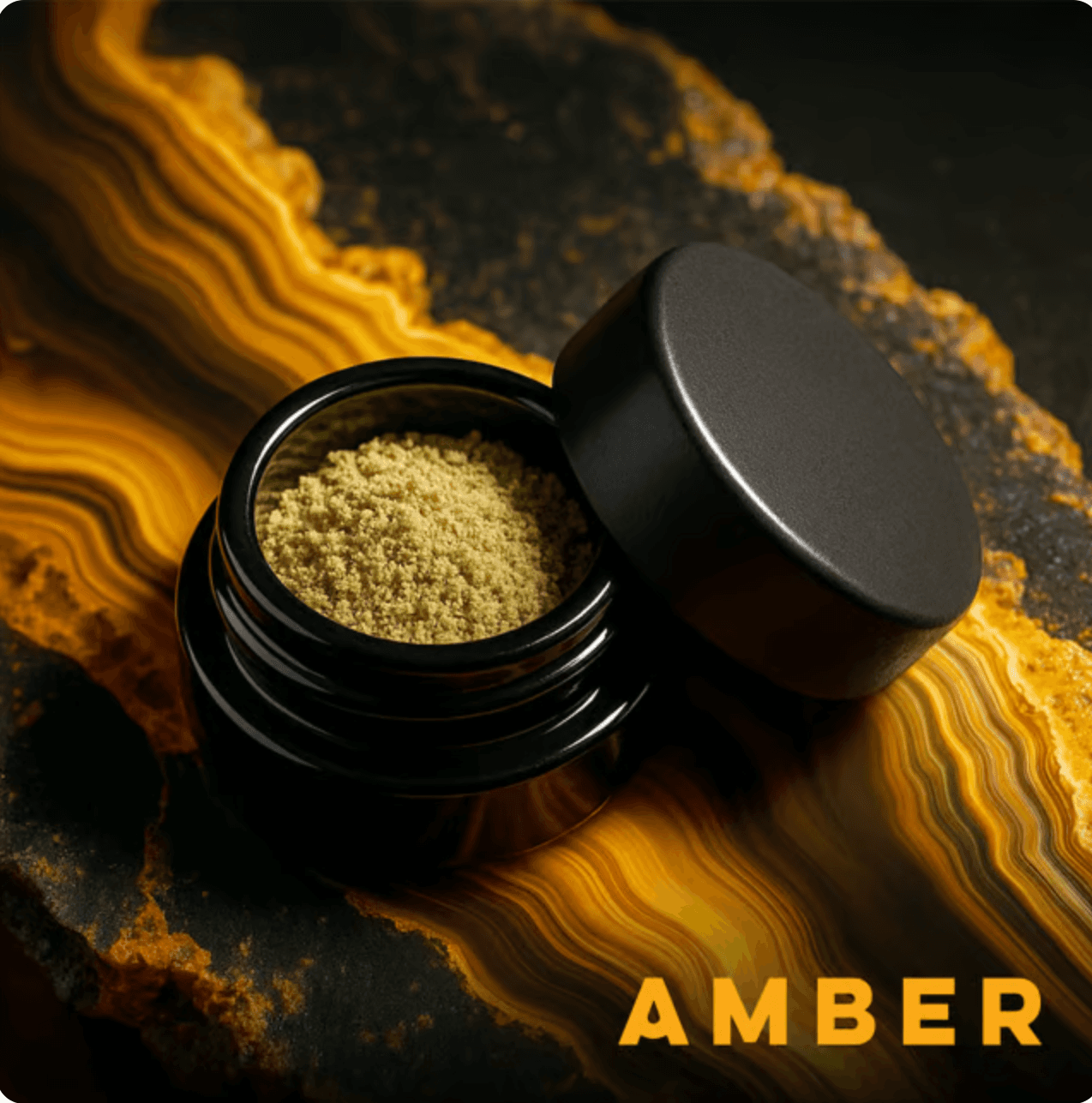 AMBER Amber Twisted Pie (H) Live Hash 1g