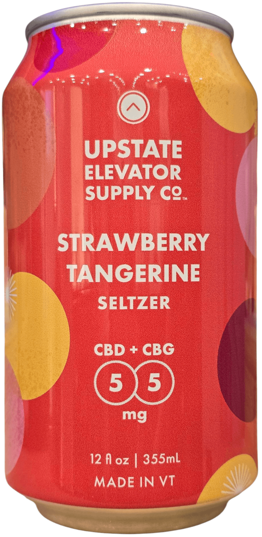 Upstate Elevator Supply Co. Strawberry Tangerine CBD Drink 5MG CBD
