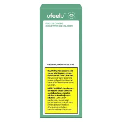 ufeelu Ufeelu Focus CBD CBG CBC Oil Drops 30ml