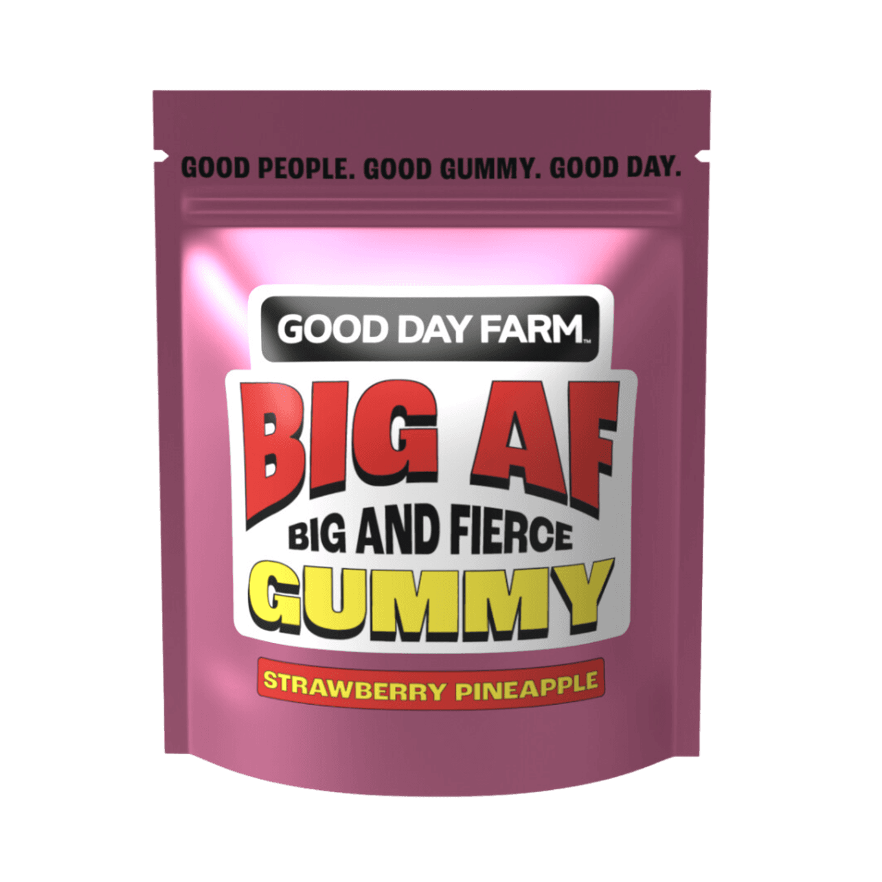 Good Day Farm GDF: Big AF Gummy | Strawberry Pineapple | 100mg | 1pk