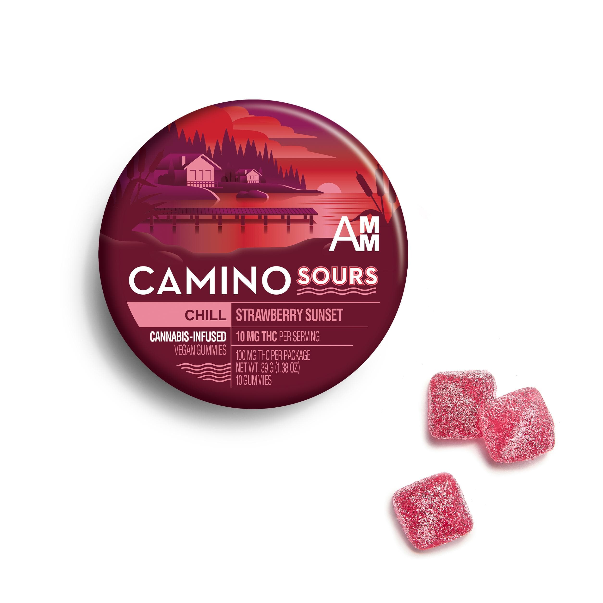 Camino Sour Strawberry Sunset | Gummies