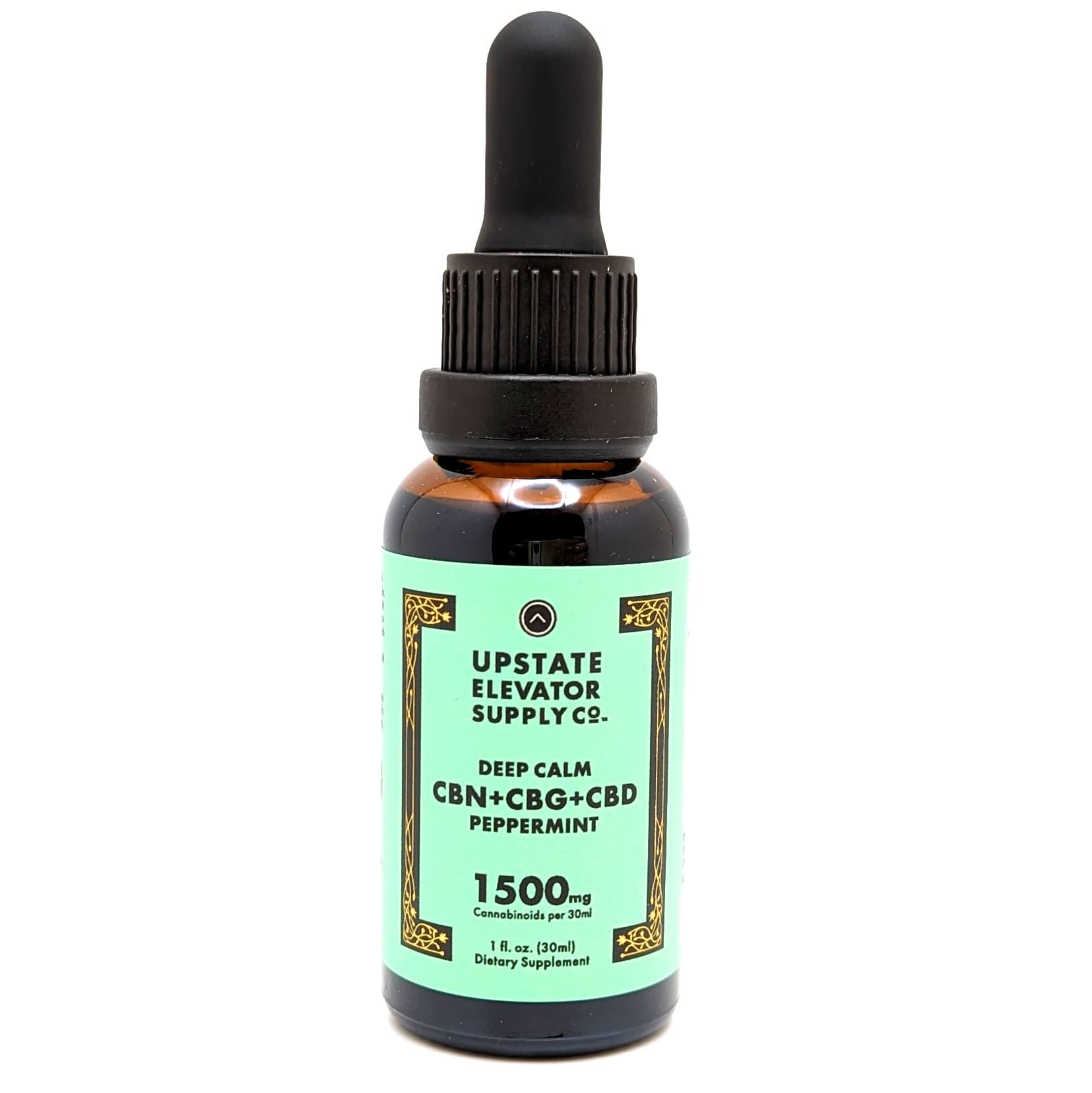 Upstate Elevator Deep Calm CBN+CBG+CBD Peppermint Tincture 1500mg