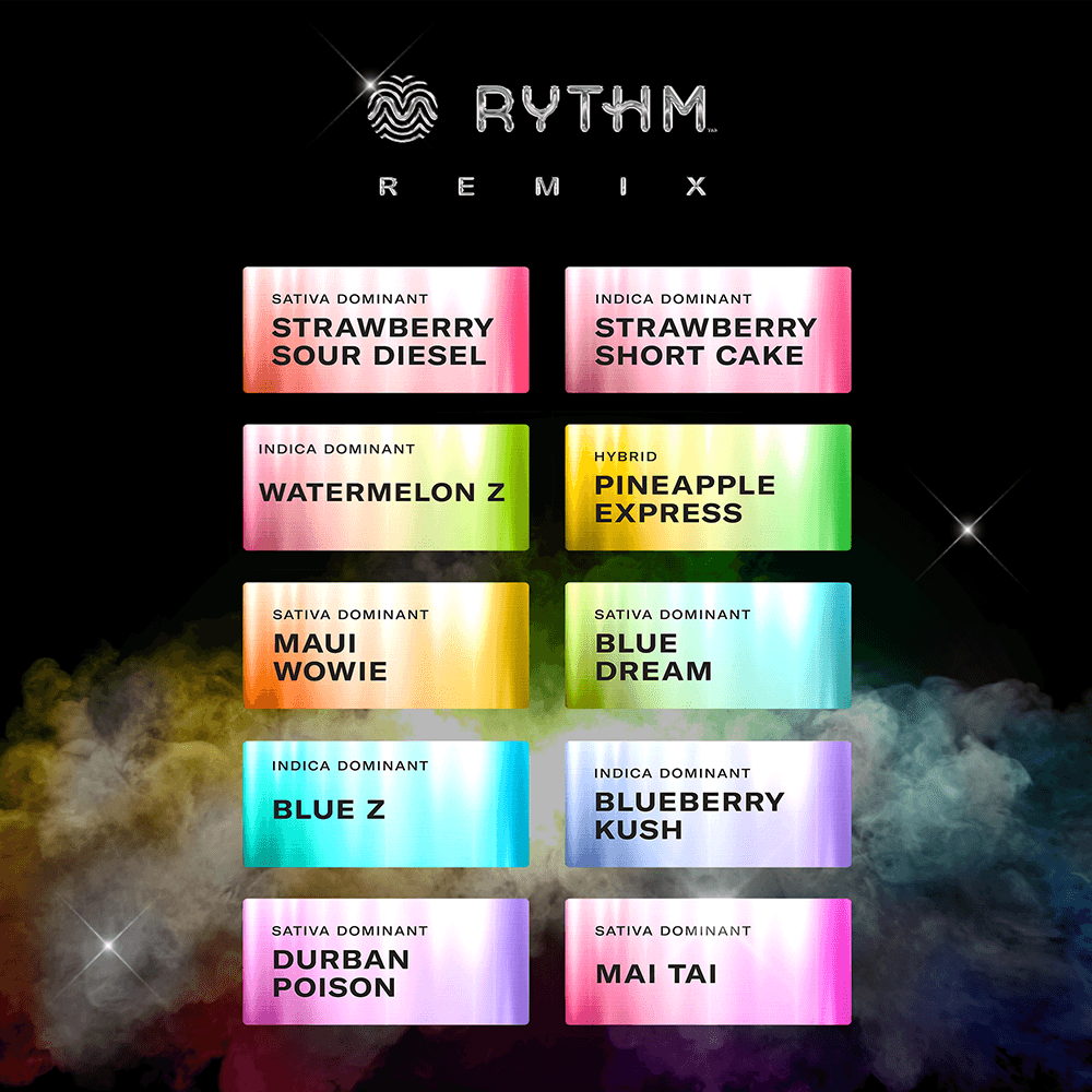 Rythm Remix Blue Z Infused Pre-Roll Single [1g]