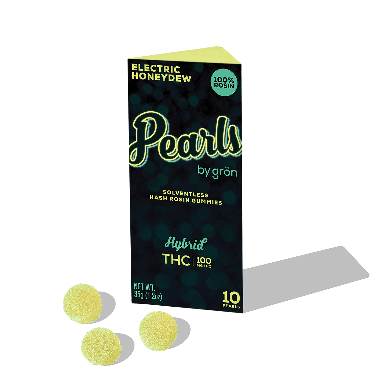 Grön Electric Honeydew Pearls Rosin - THC - Hybrid