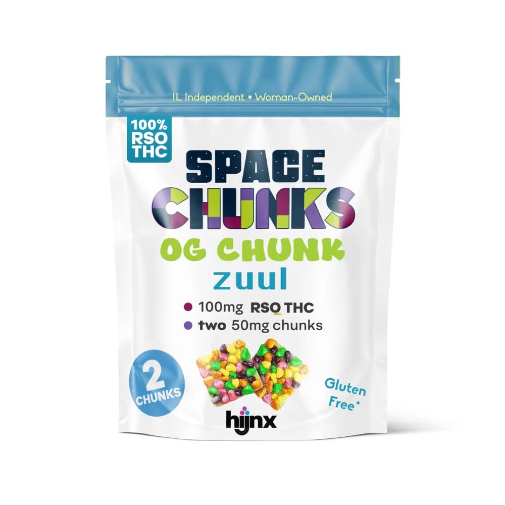 HIJNX HIJNX Gummies 100mg RSO: Zuul Space Chunk 2pc