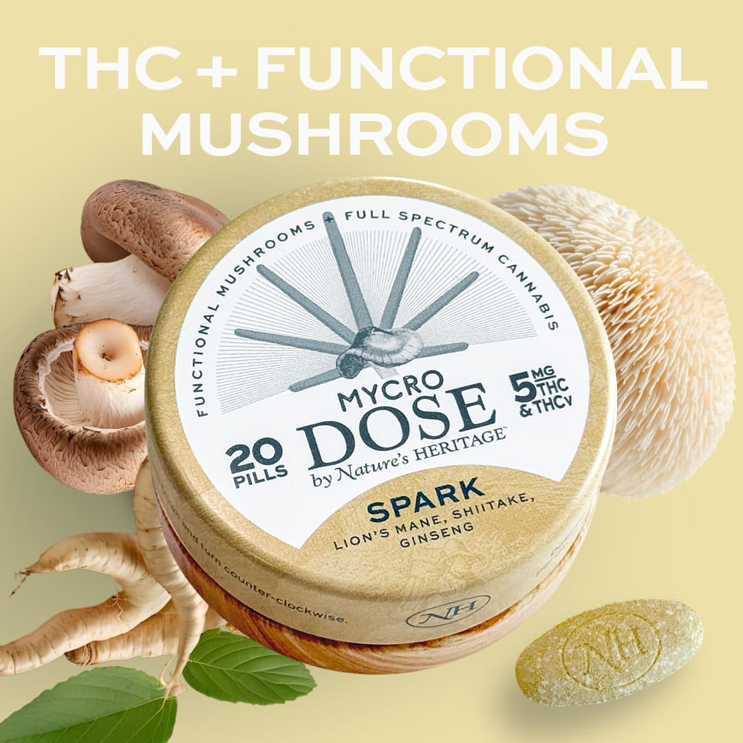 Nature's Heritage Mycro Dose-Spark (20pk) 100mg Total