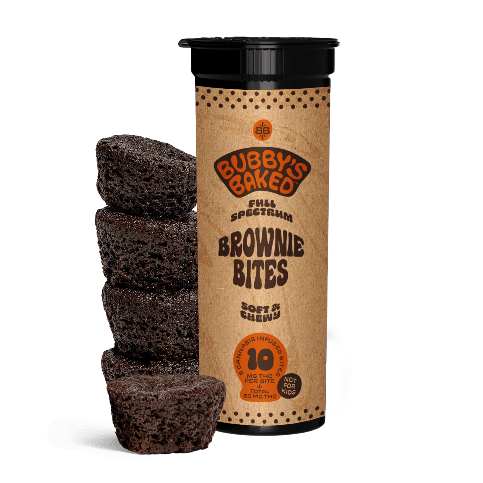 Bubby's Baked Brownie Bites [5pk] (50mg THC)