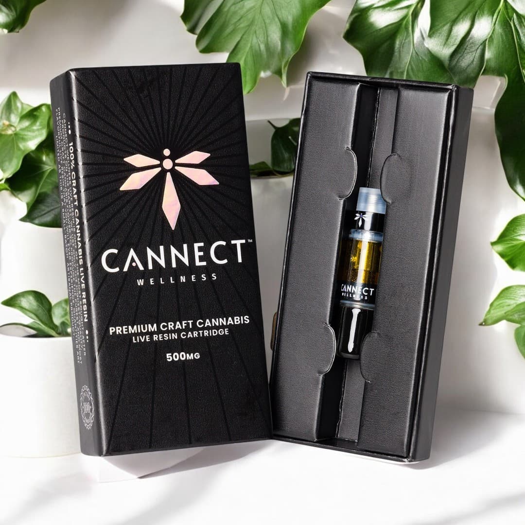 Cannect Wellness Vape Cart Live Resin Blueberry Blintz | .5g
