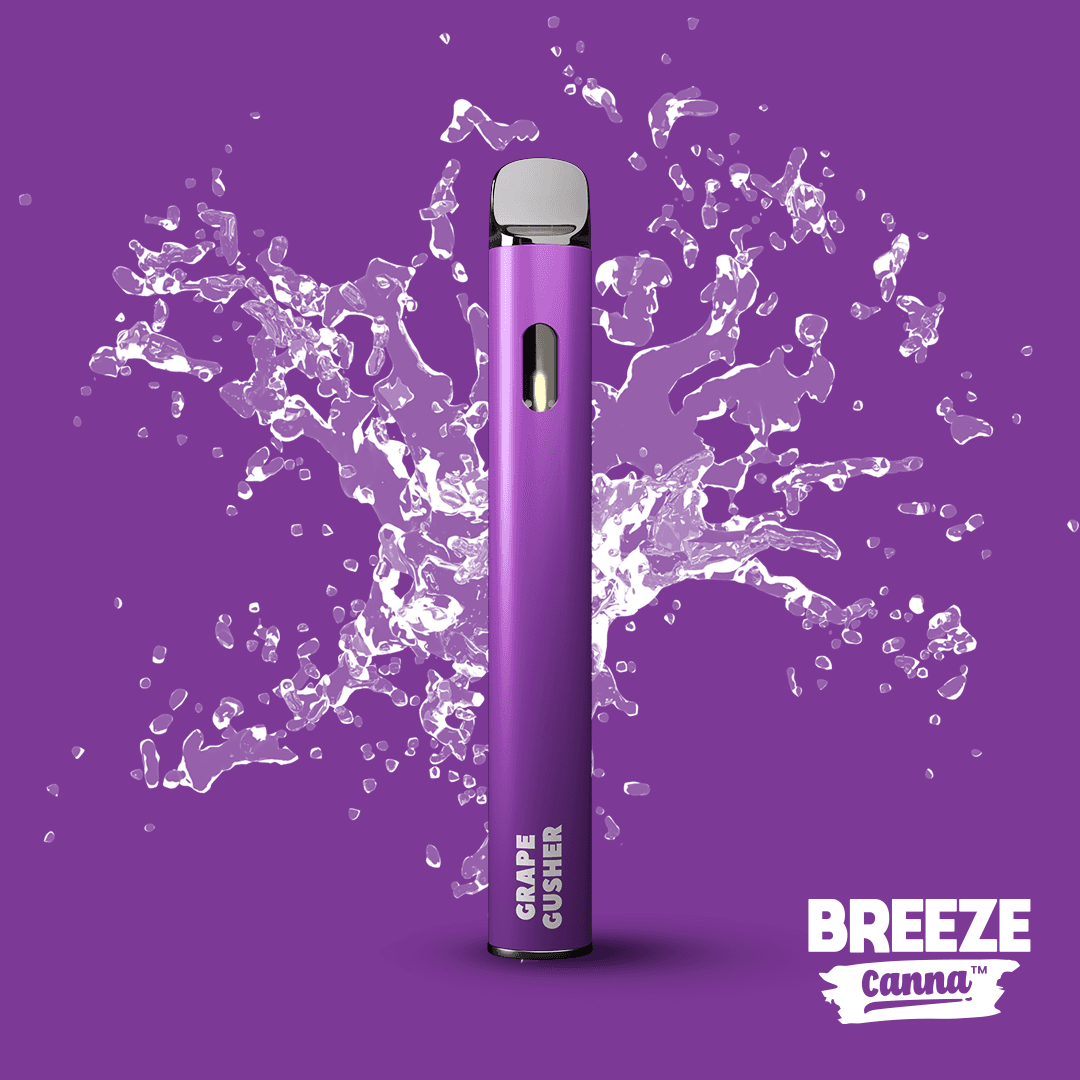 BREEZE Canna Grape - Classic 1g PLUS Vape Device