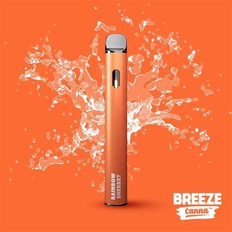 BREEZE Canna Rainbow Sherbet - Classic 1g PLUS Vape Device