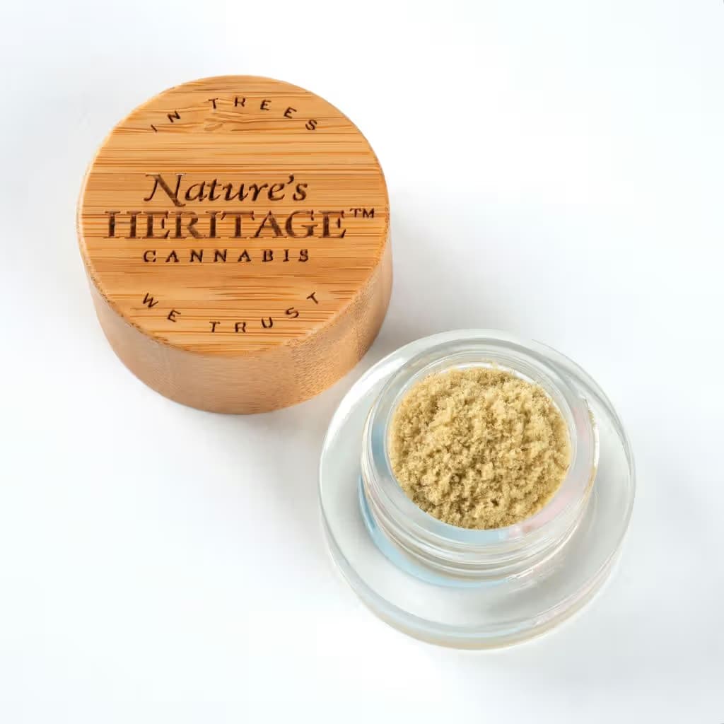 Nature's Heritage The Big Smooth Indica Bubble Hash