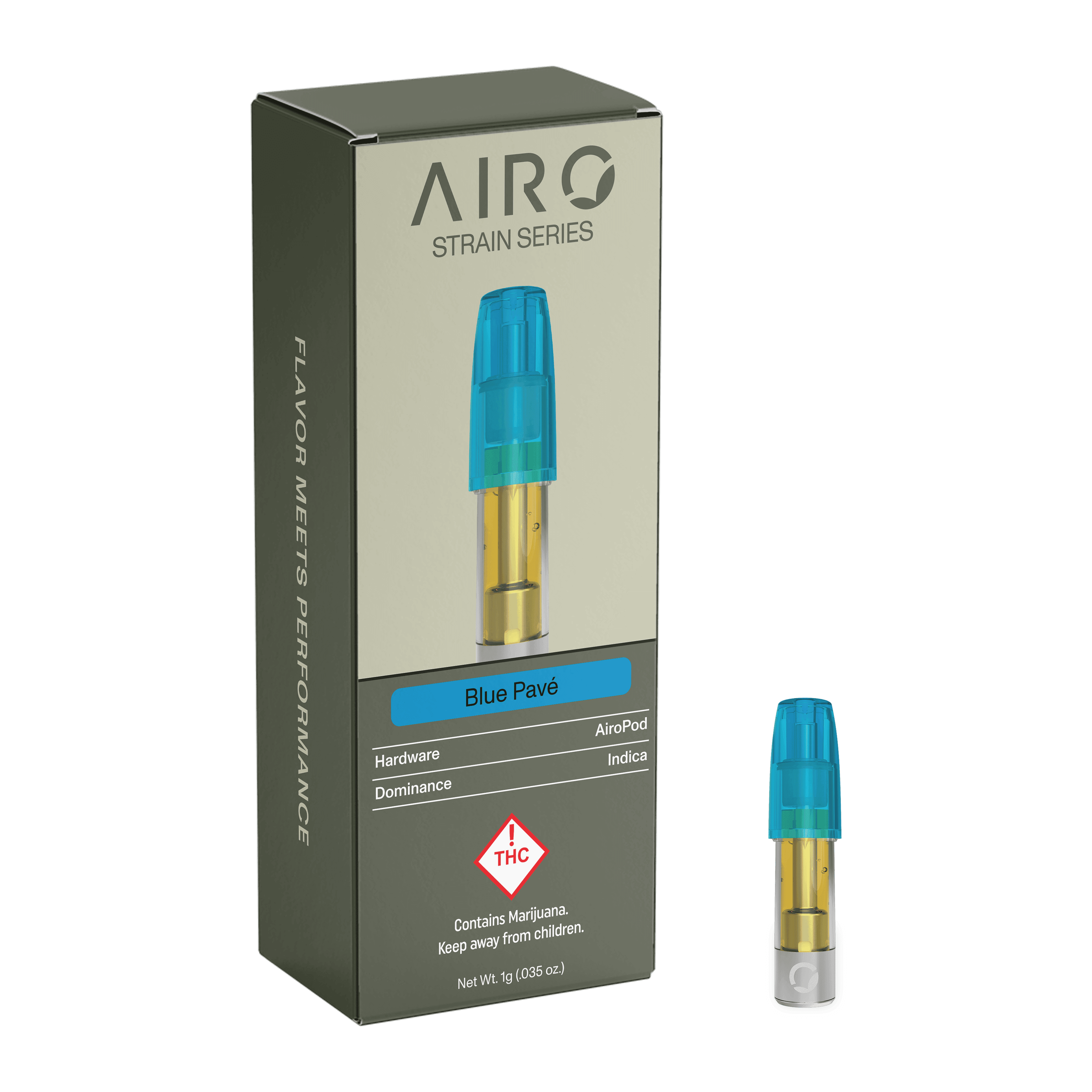 Airo Blue Pave Cartridge
