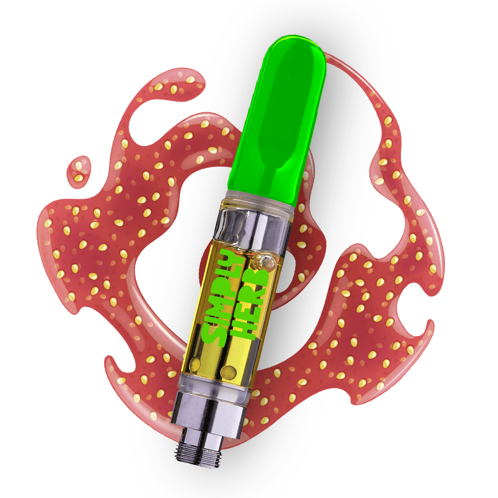 Simply Herb Strawberry Jam Distillate Cartridge
