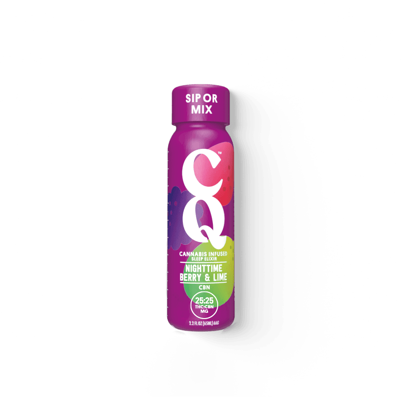 CQ Nighttime Berry Lime 1:1 THC:CBN Sleep Elixir (2 oz)