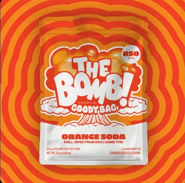 Goody Bag Orange Soda RSO Gummies - 1 Pack