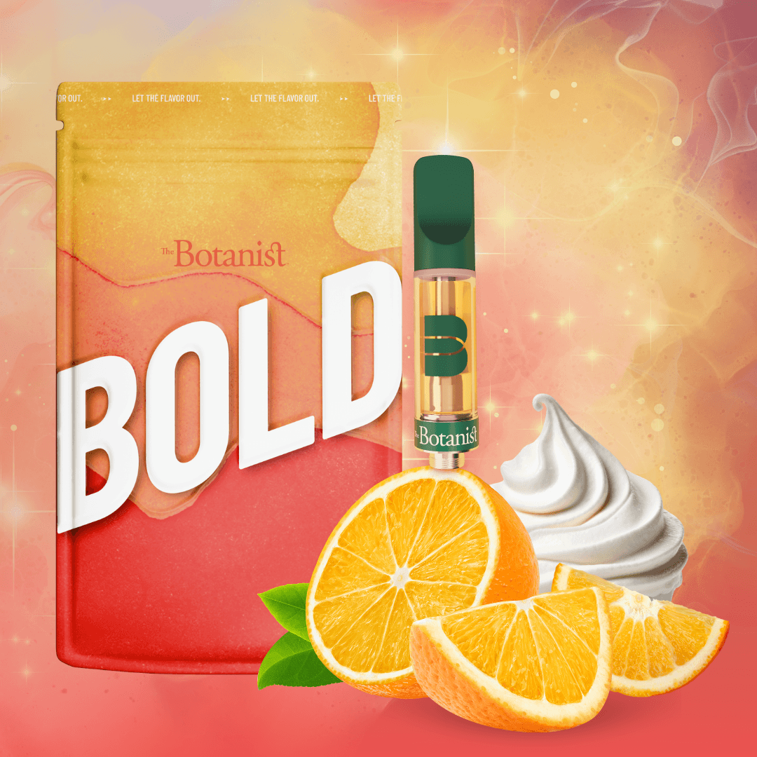 Botanist BOLD Orange Cream | 1g | Vape | The Botanist