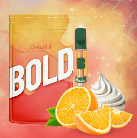 Botanist BOLD Orange Cream | 1g | Vape | The Botanist