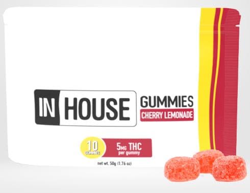InHouse Cherry Lemonade Gummies - 10 Pack
