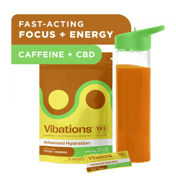 Vibations Half and Half Drink Mix 10 Pack