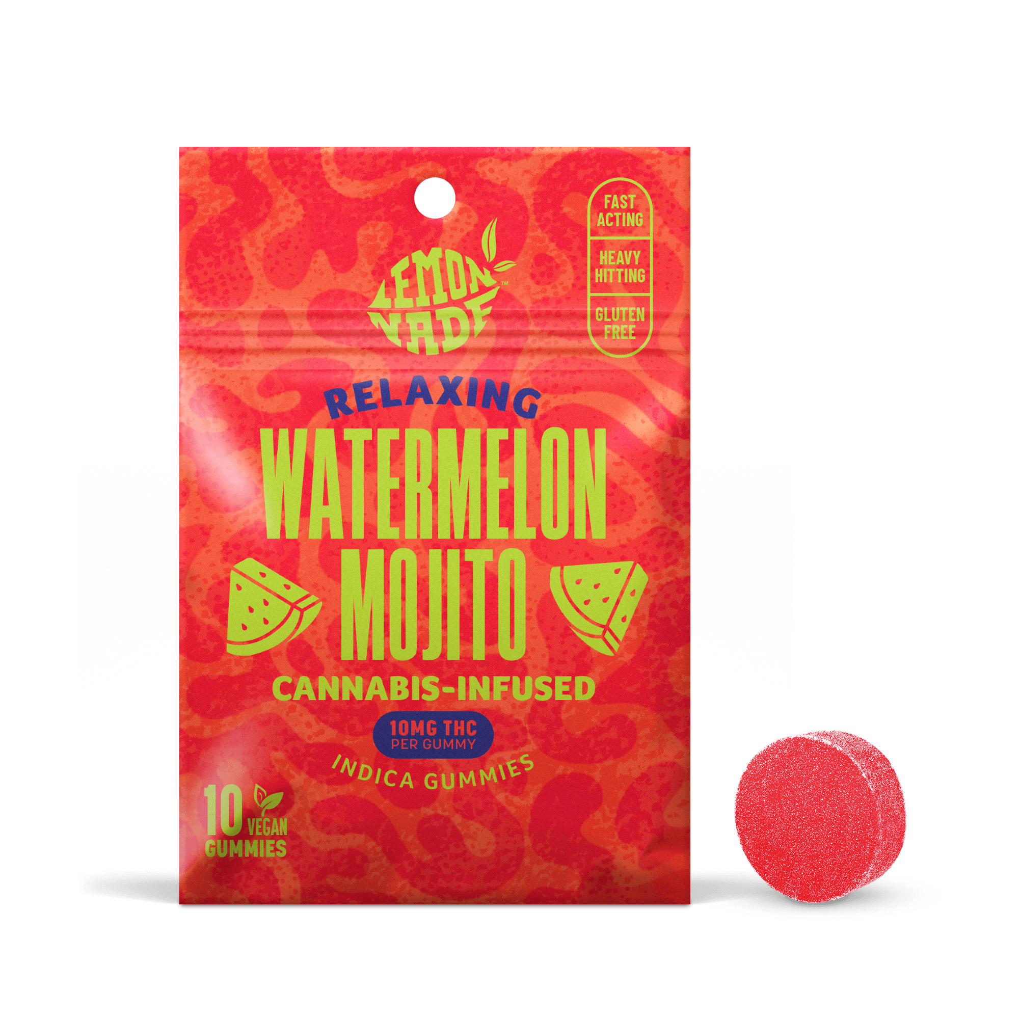 Lemonnade Watermelon Mojito 10pk [100mg THC]