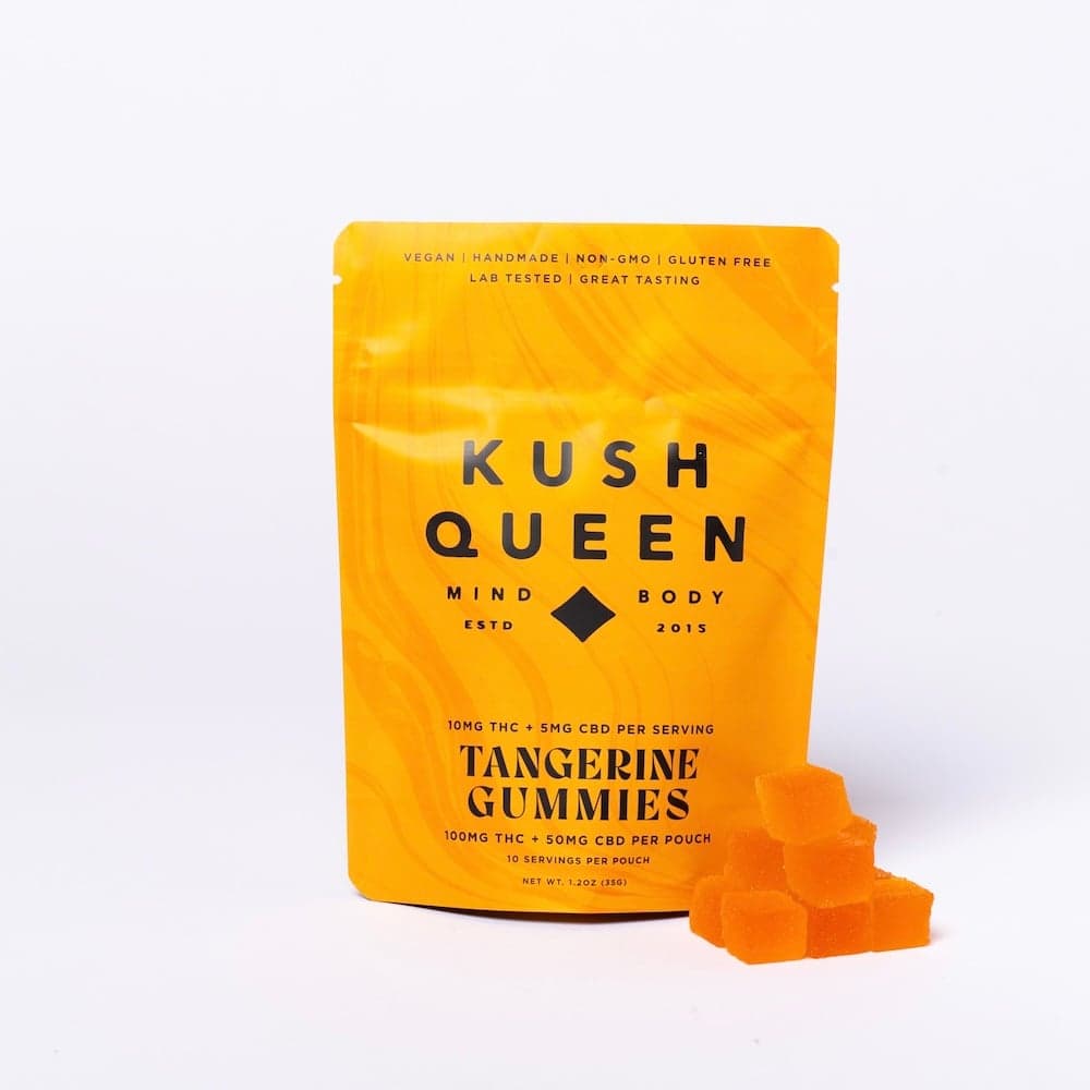 Kush Queen Tangerine 2:1 Gummies 10pk [50mg CBD | 100mg THC]