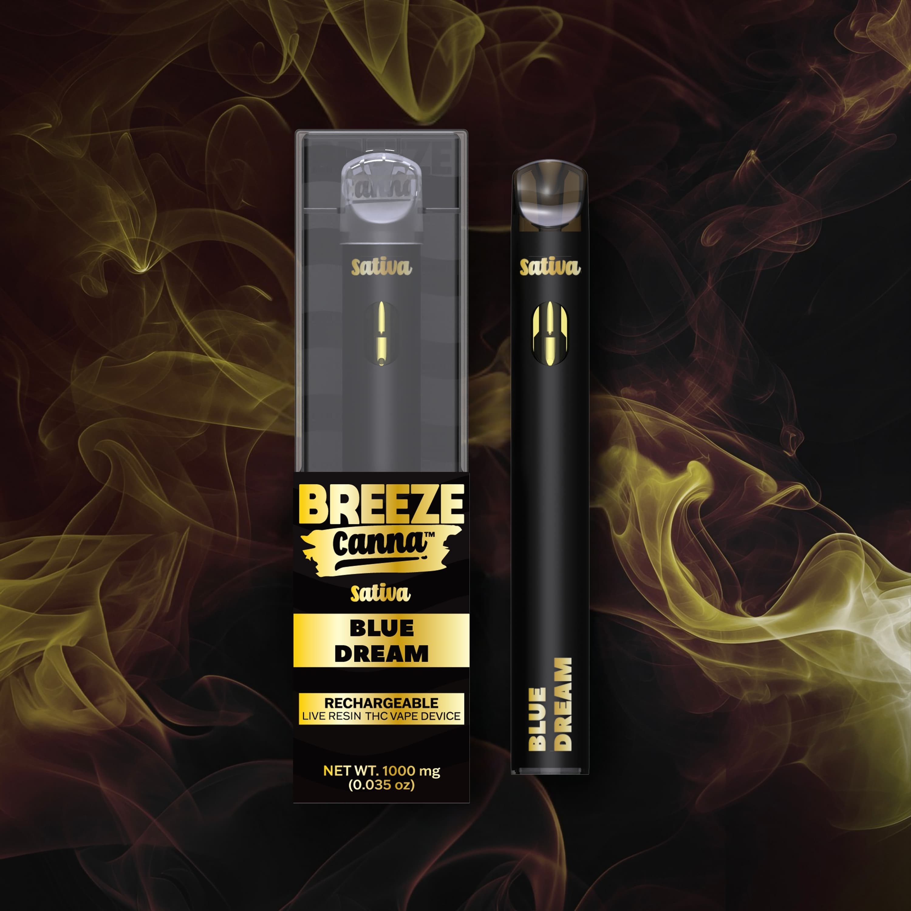 BREEZE Canna Blue Dream Live Resin Disposable [1000mg]