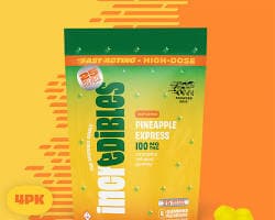 incredibles Incredibles Gummies Pineapple Express Fast Acting 4pk (H) 100mg