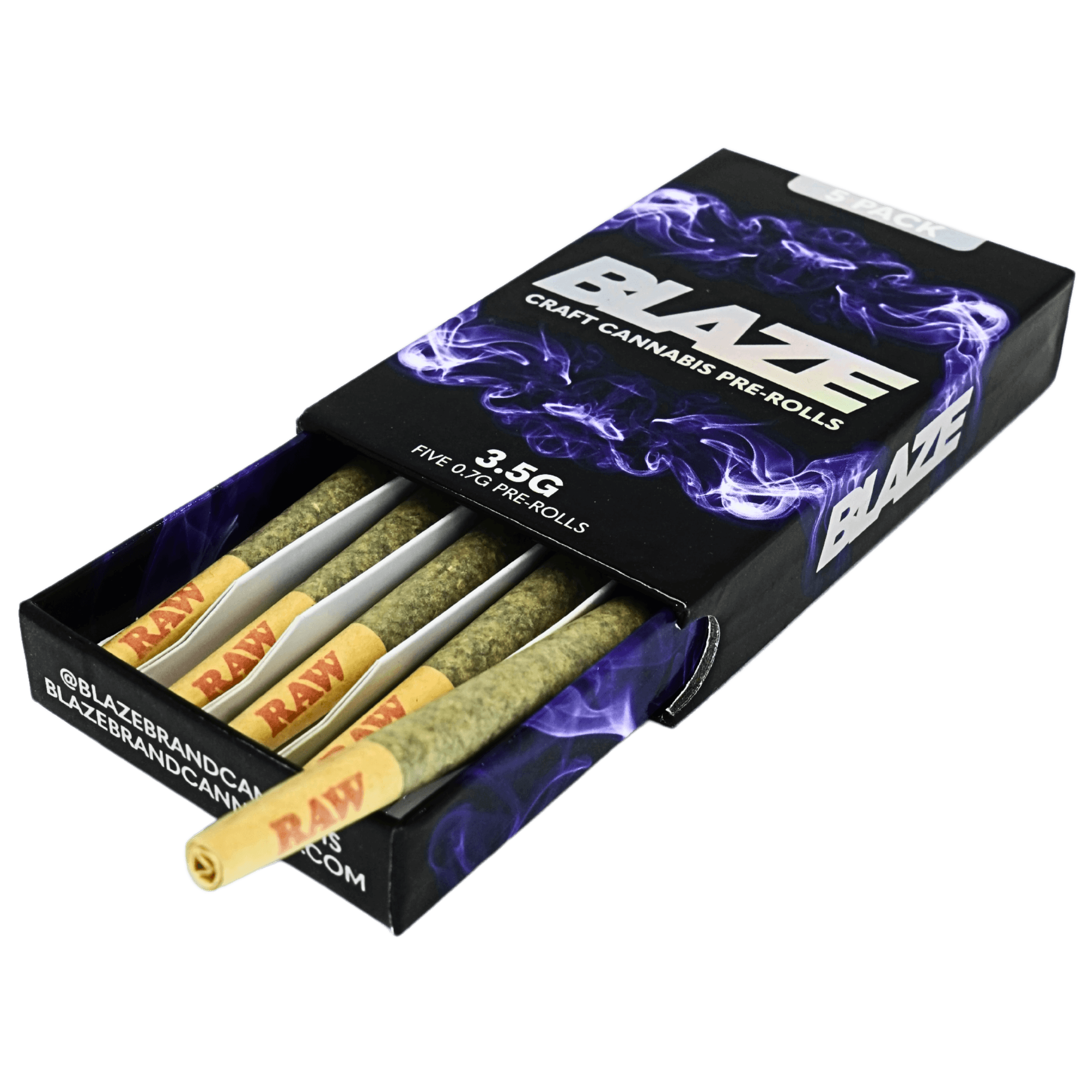 Blaze Blaze Pre-Rolls Game Time (H) 5pk