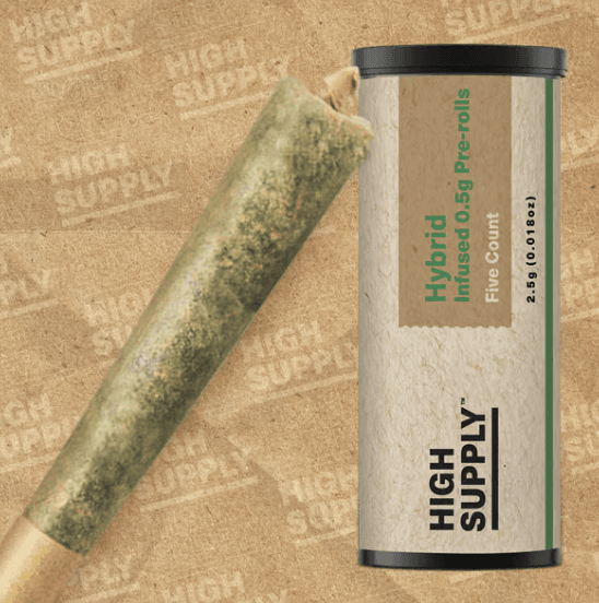 High Supply™ High Supply Infused Pre-Roll Slurricrasher 5pk (H)