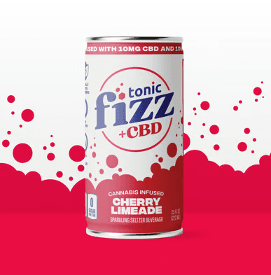 Tonic Cherry Limeade | THC:CBD Seltzer | 10mg