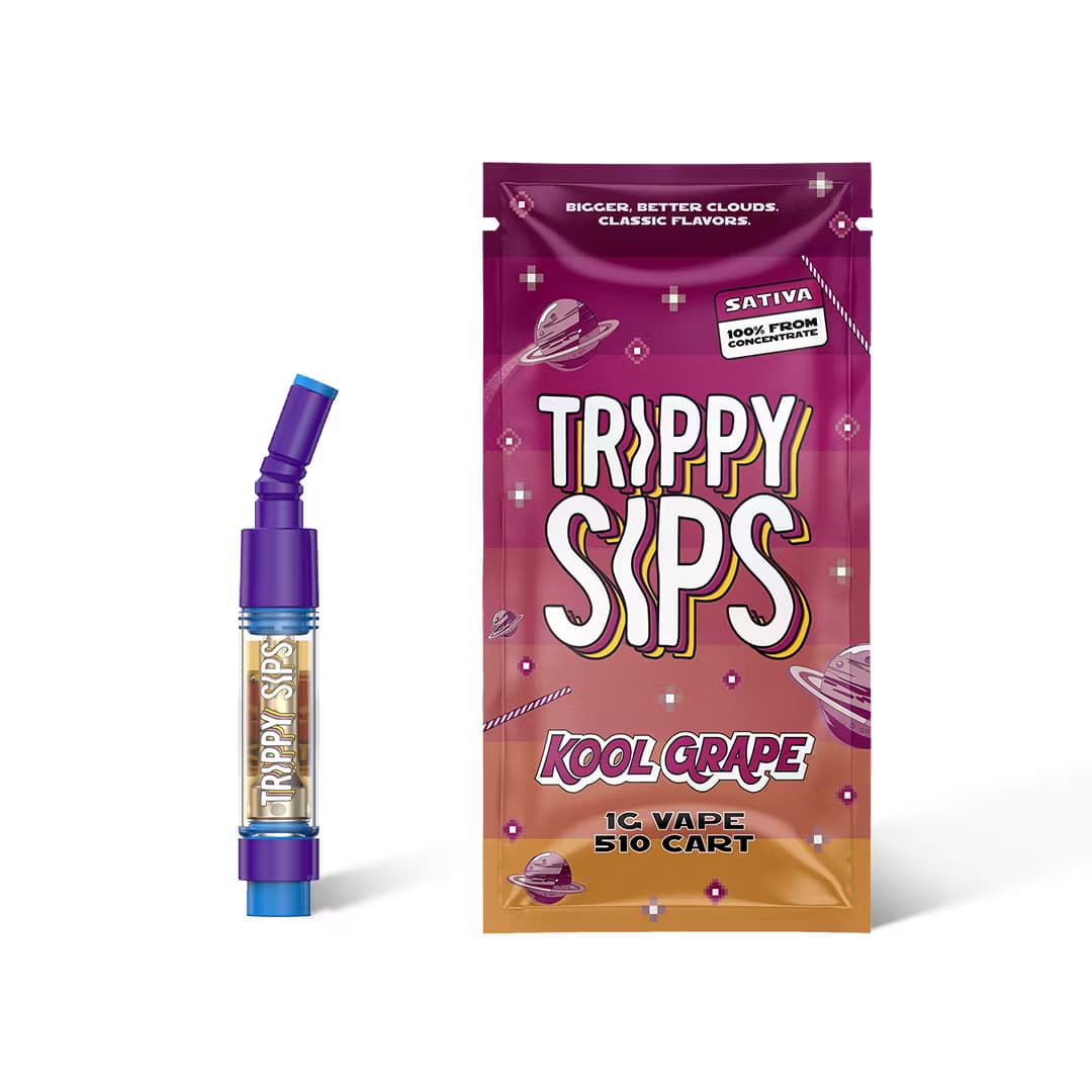 Trippy Sips TRIPPY SIPS Cart 1000mg: Kool Grape