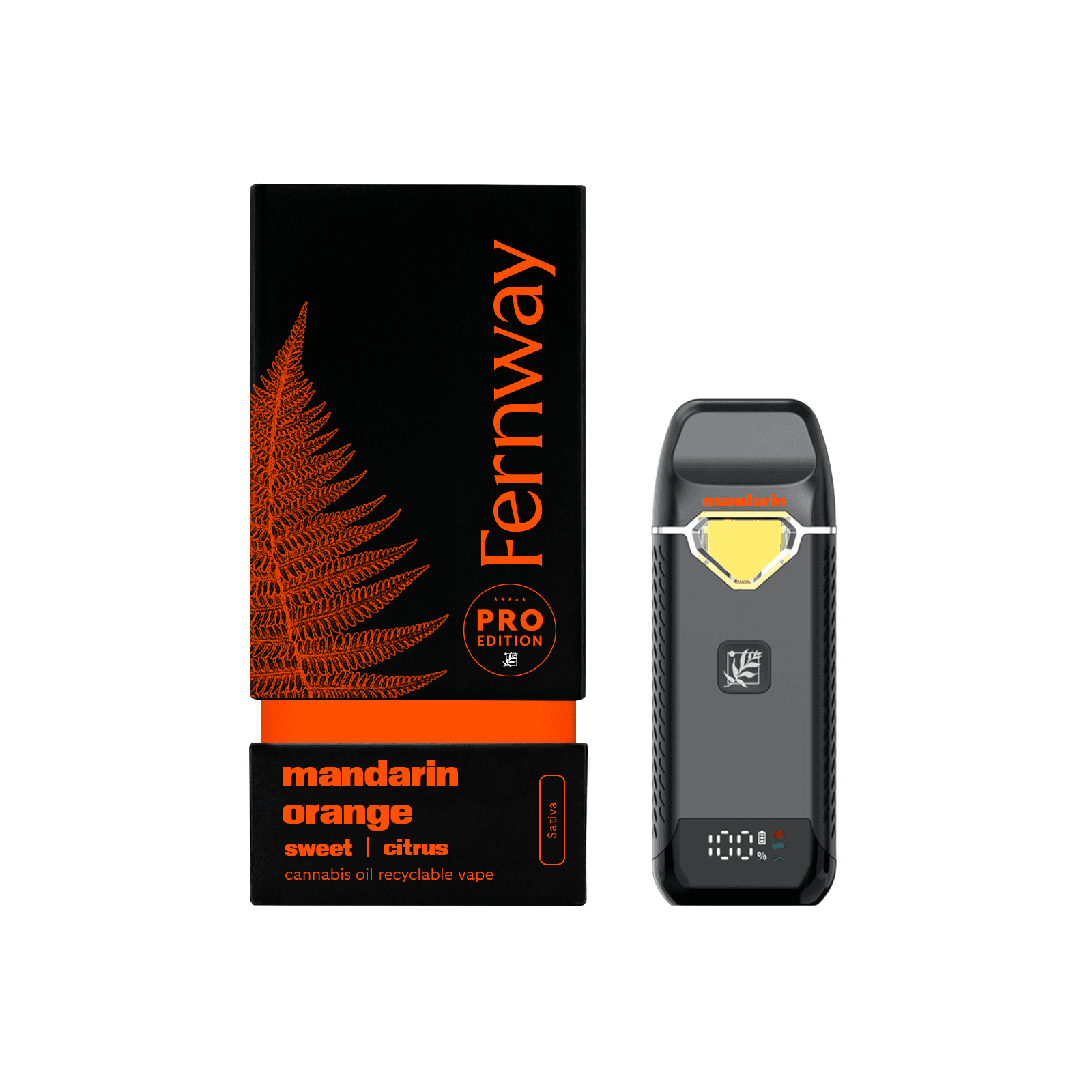 Fernway FERNWAY Pen 2000mg: Mandarin Orange