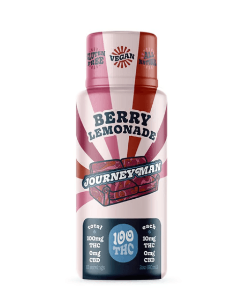 Journeyman Berry Lemonade | 100mg | 2oz Shot | Journeyman