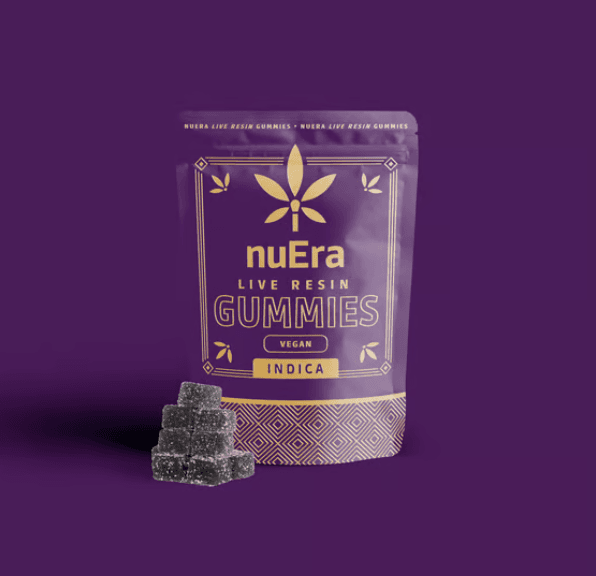 nuEra Blueberry | 10mg | 10pk Live Resin Gummies | nuEra