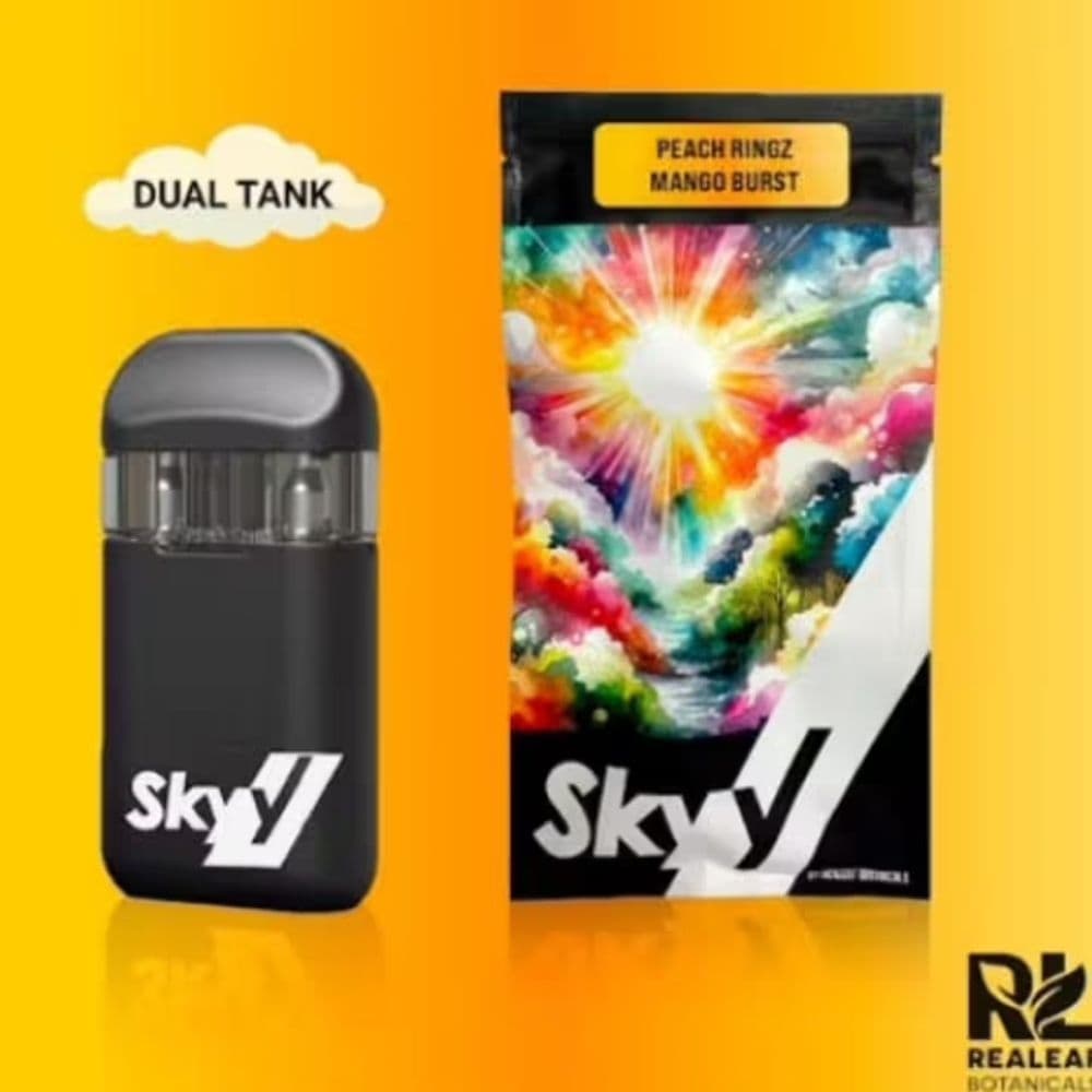 Skyy Peach Ringz Mango Burst Dual Disposable Pen 2.0g