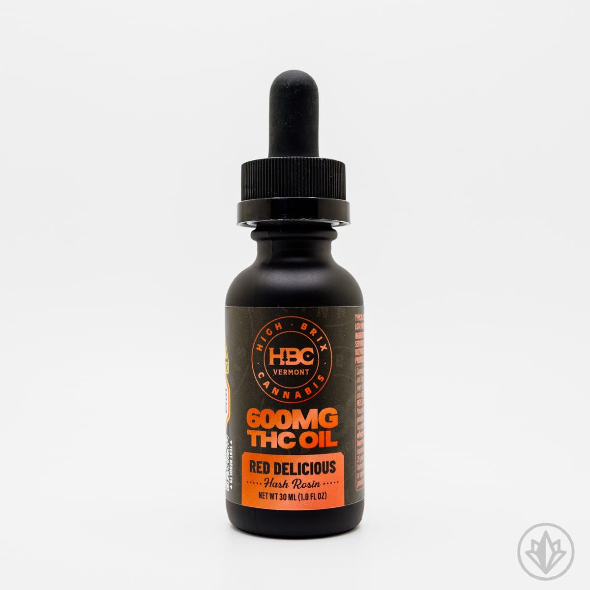 High Brix Cannabis Red Delicious Hash Rosin Tincture | 600mg THC | High Brix