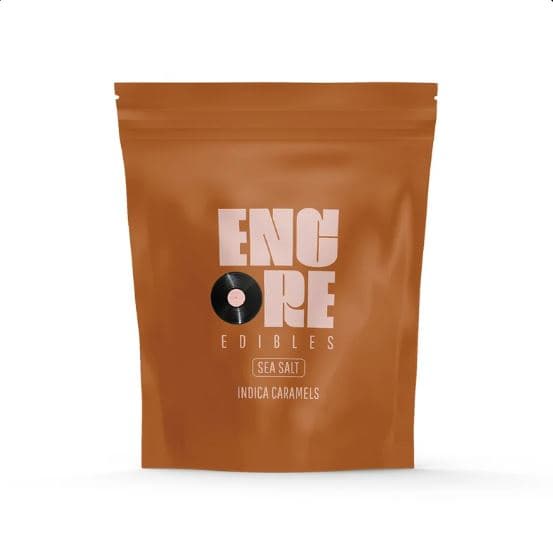 Encore Edibles Sea Salt Indica Caramels [10pk] 100mg