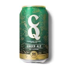 Cannabis Quencher Ginger Ale 12oz Soda | 100mg