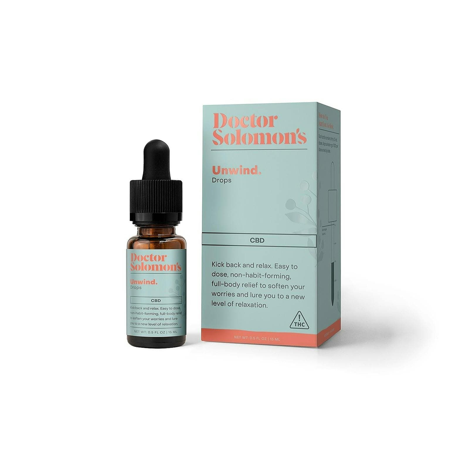 Doctor Solomon's CBD Rich Unwind Tincture