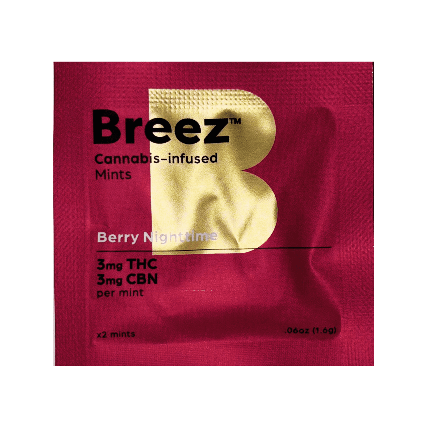 BREEZ Berry Nighttime Mint - 2 Pack