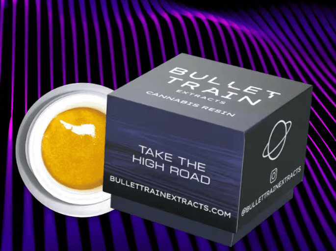 Bullet Train Bubblez Live Resin Badder