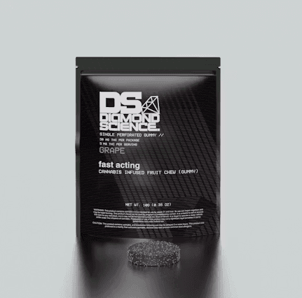 Diamond Science Grape Gummy - 1 Pack (50mg)
