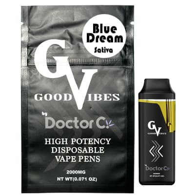 Good Vibes Good Vibes Disposable Blue Dream (H) 2000mg