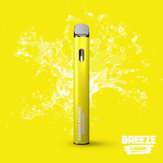 BREEZE Canna Banana Orange Smoothie - Classic 1g PLUS Vape Device